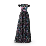 Black Women's Gown