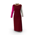 Red & Black Two-Piece Suit