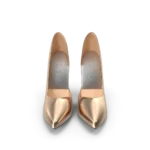 Golden Pointed Heels