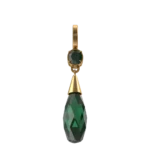 Green Crystal Earring