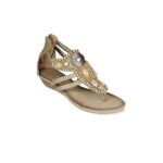 Beige Flats Heels