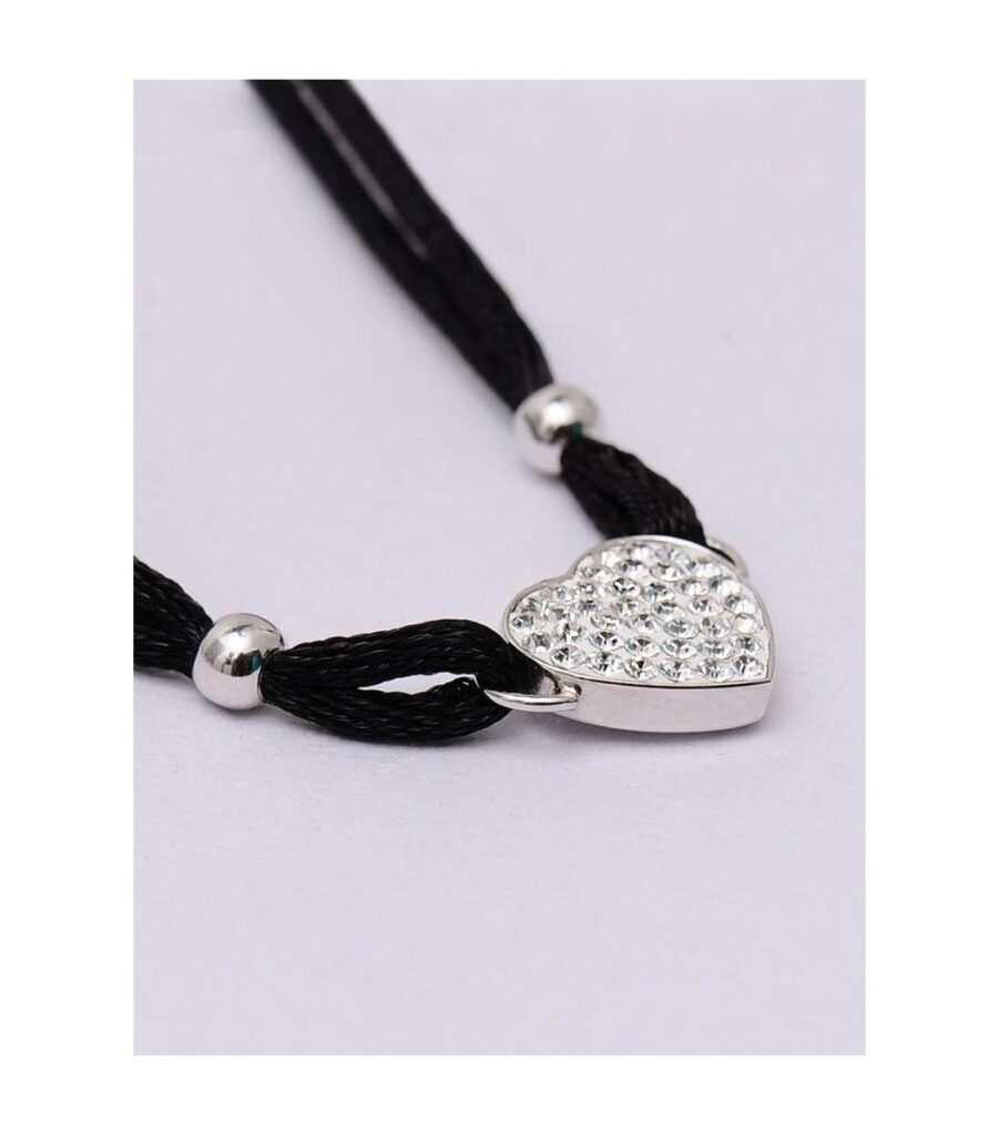 Black And Silver Bracelet