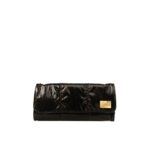 Black Animal Print Clutch