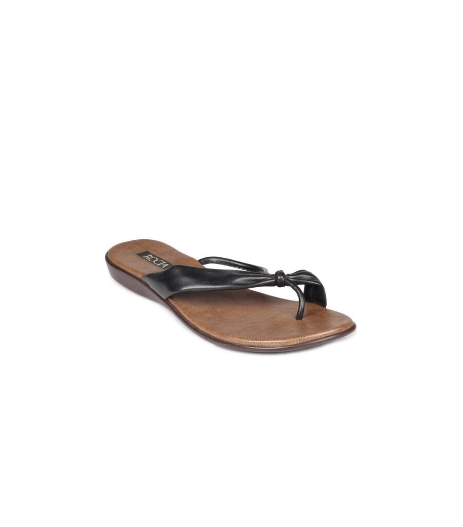 Black & Brown Sandals Flats