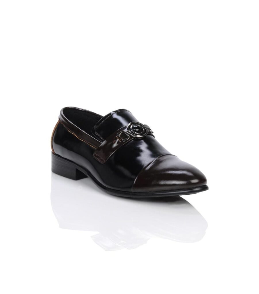 Black & Brown Semi Formal Shoes