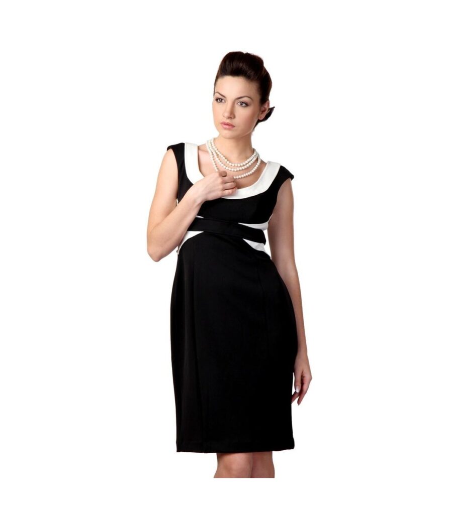 Black & Cream Dress