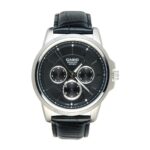 Black Dial Analogue Watch