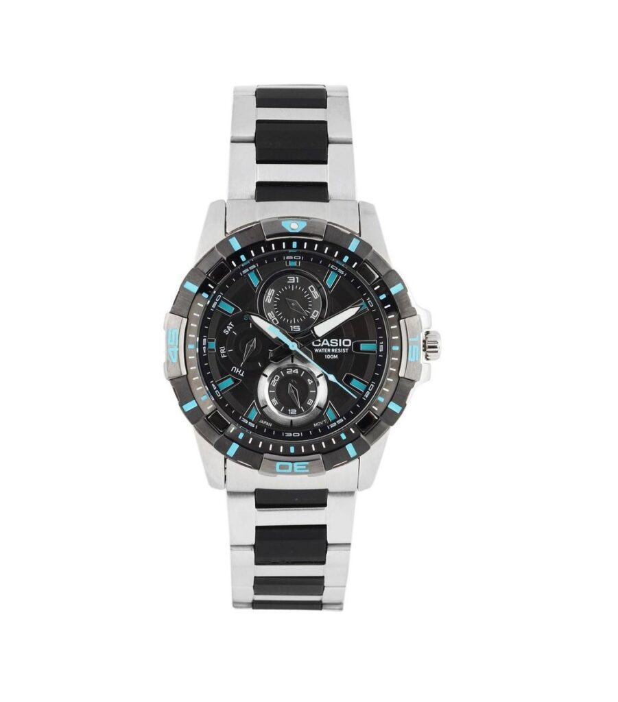 Black Dial Chronograph Watch