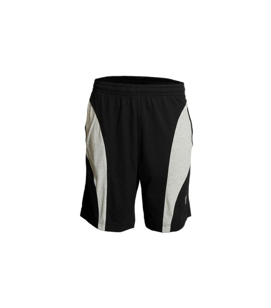 Black Knit Sport Shorts