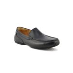Black Leather Semiformal Formal Shoes