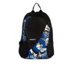 Black Printed Laptop Backpack