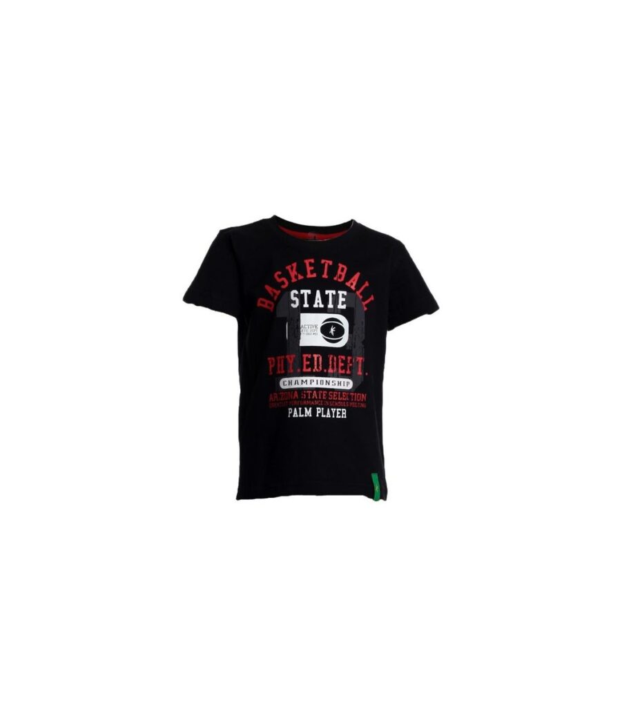 Black Printed T-shirt