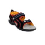 Black & Red Sandals