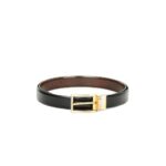 Black Reversible Leather Belt