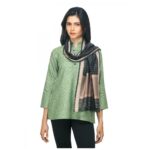 Black Silk Stole