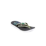 Black Thong Flip Flops