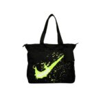 Black Track Tote Bag Handbag