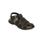 Black Tread Sandals