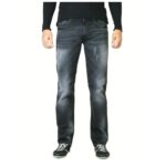 Black Washed Slim Fit Jeans
