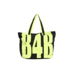 Black & Yellow Tote Bag Handbag