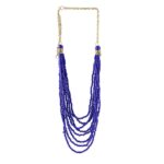 Blue Beaded Necklace