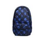 Blue Bing Black Backpack