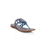 Blue Flats Heels
