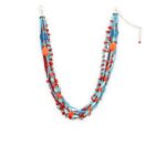 Blue & Red Necklace