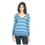 Blue Striped Sweater