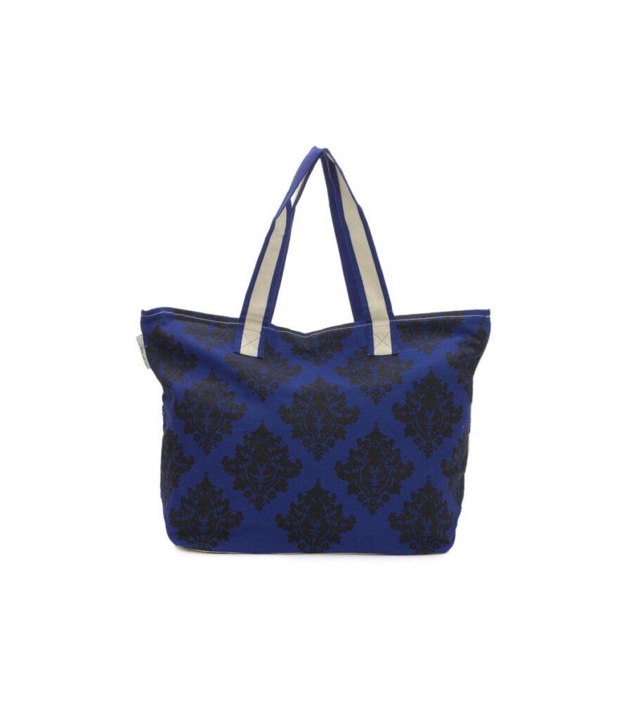 Blue Tote Bag Handbag