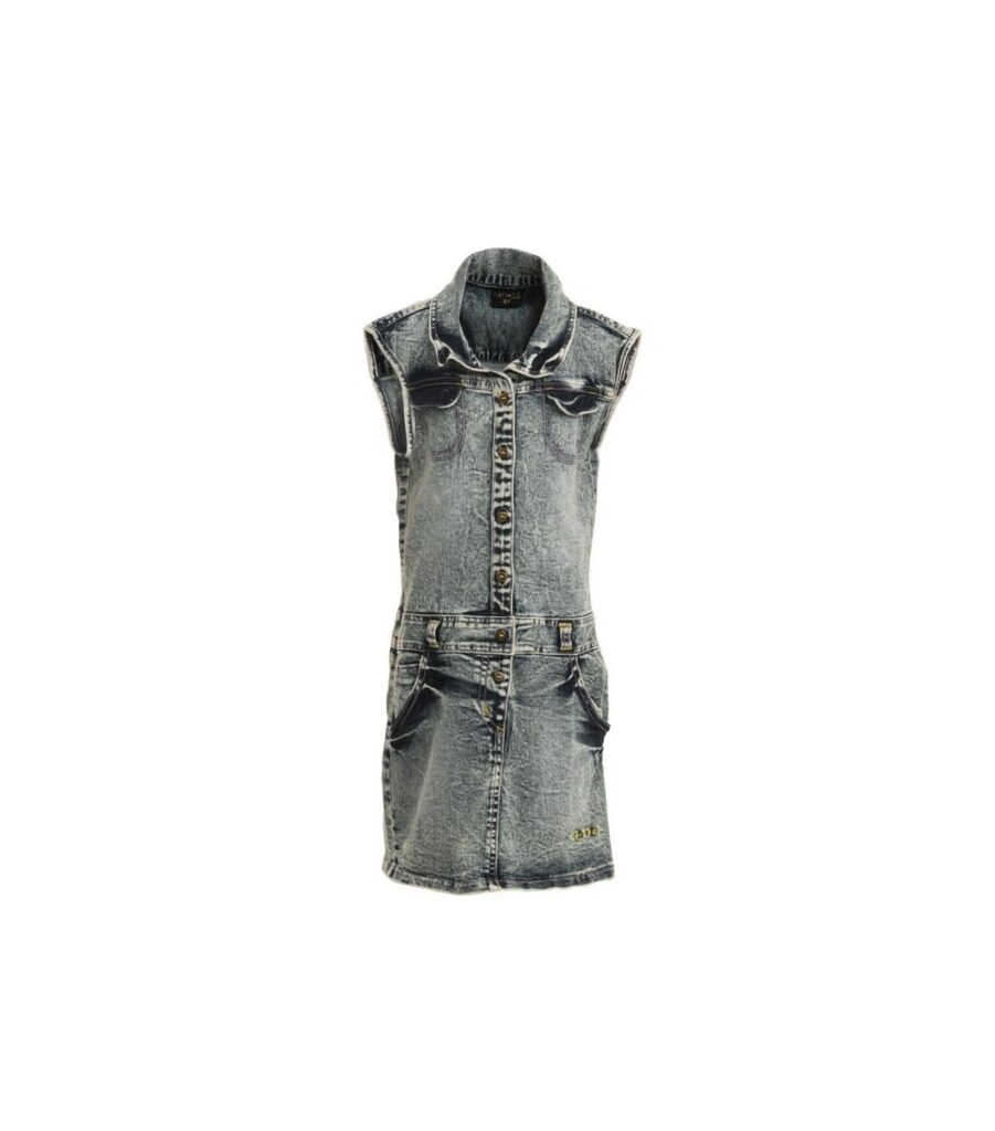 Blue Washed Dress