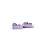 Bright Assorted Pink Cufflinks