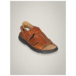 Brown Floater Sandals