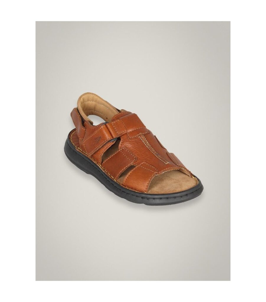 Brown Floater Sandals