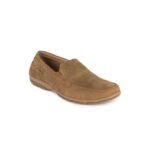 Brown Latch Port Suede Loafers Shoes
