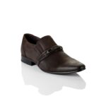 Brown Leather Semiformal Formal Shoes