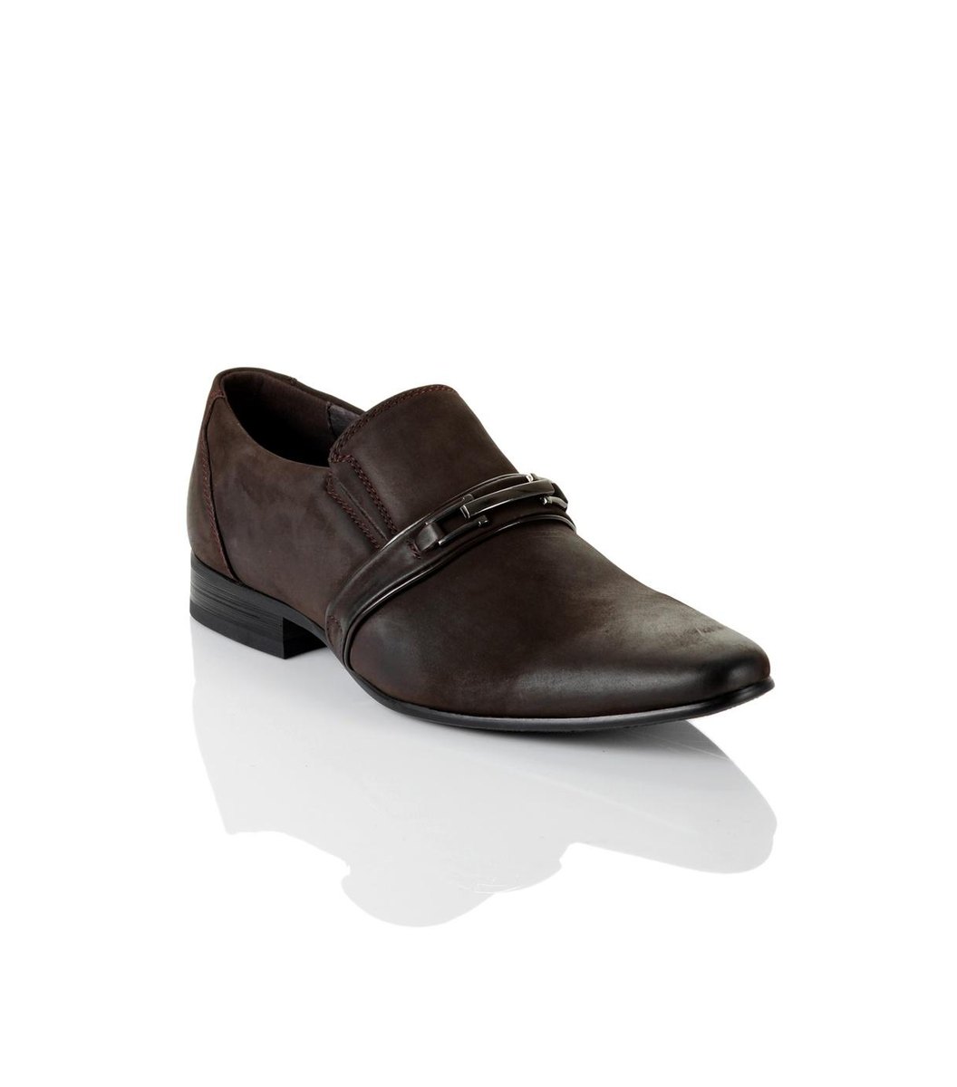 brown-leather-semiformal-formal-shoes Brown Leather Semiformal Formal Shoes