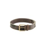 Canvas Olive Belt