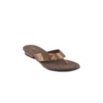 Casual Bronze Flats Heels