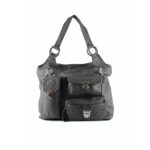Casual Grey Handbag