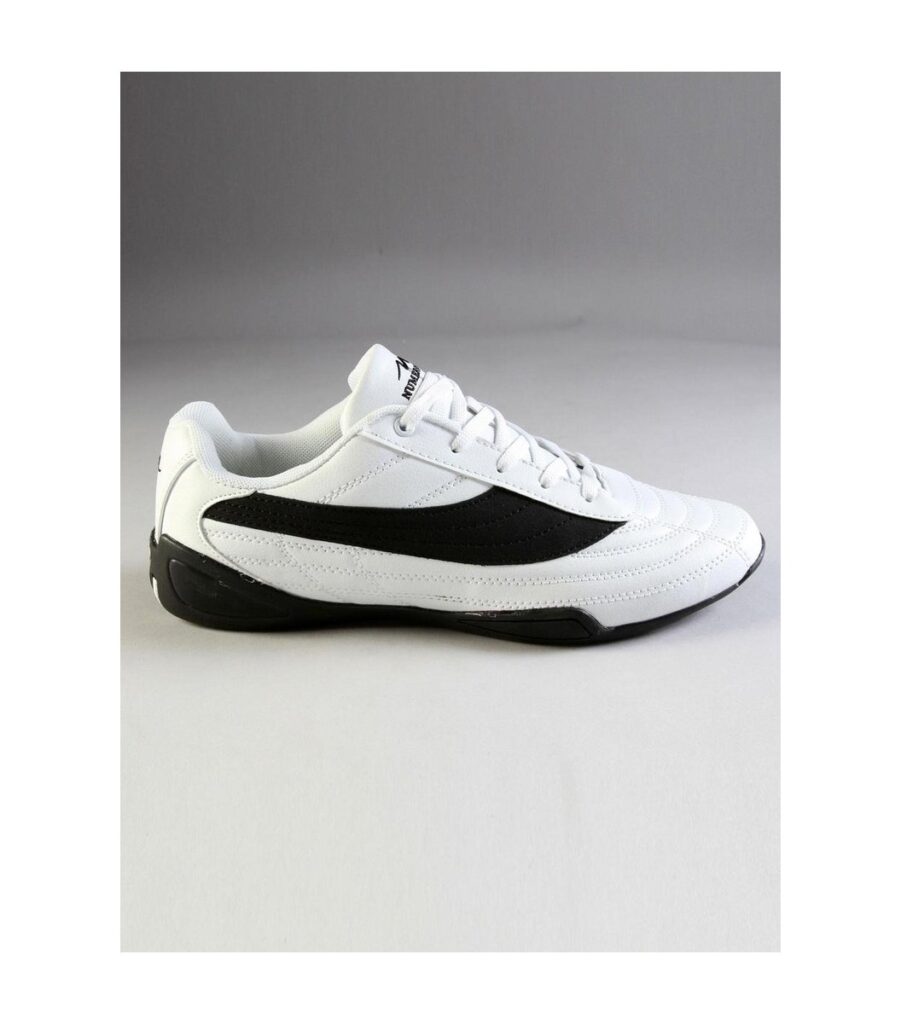 Casual White Black Stripe Shoe