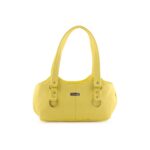 Casual Yellow Handbag