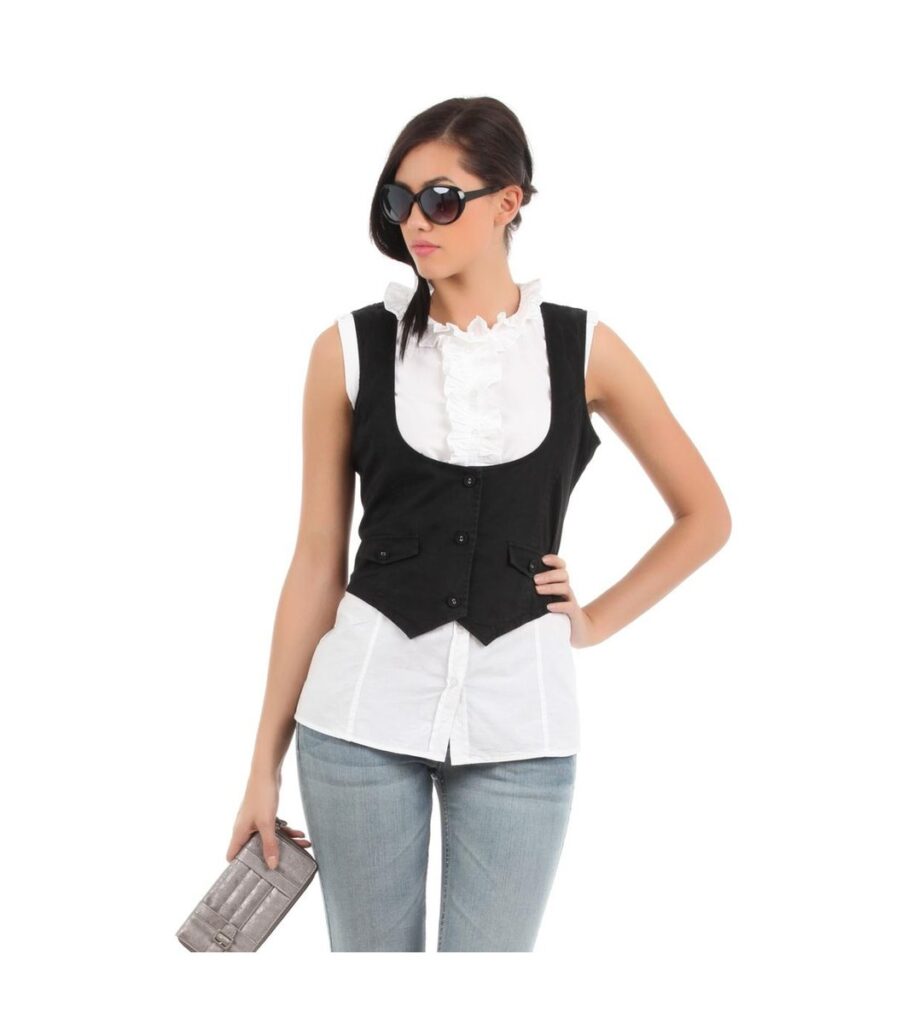 Charcoal Waistcoat Jacket