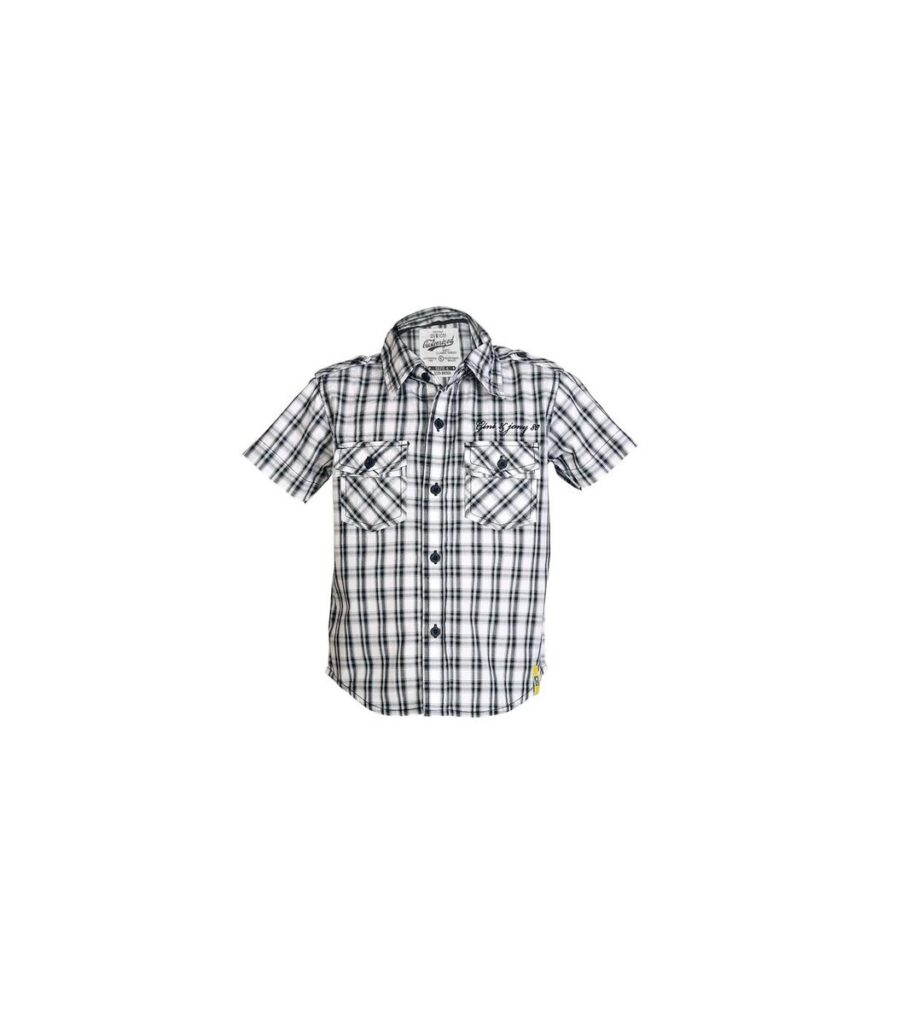 Check Black Shirt