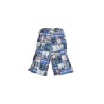 Check Blue Shorts