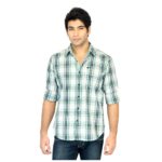 Check Green Shirt