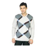 Check Grey Sweater