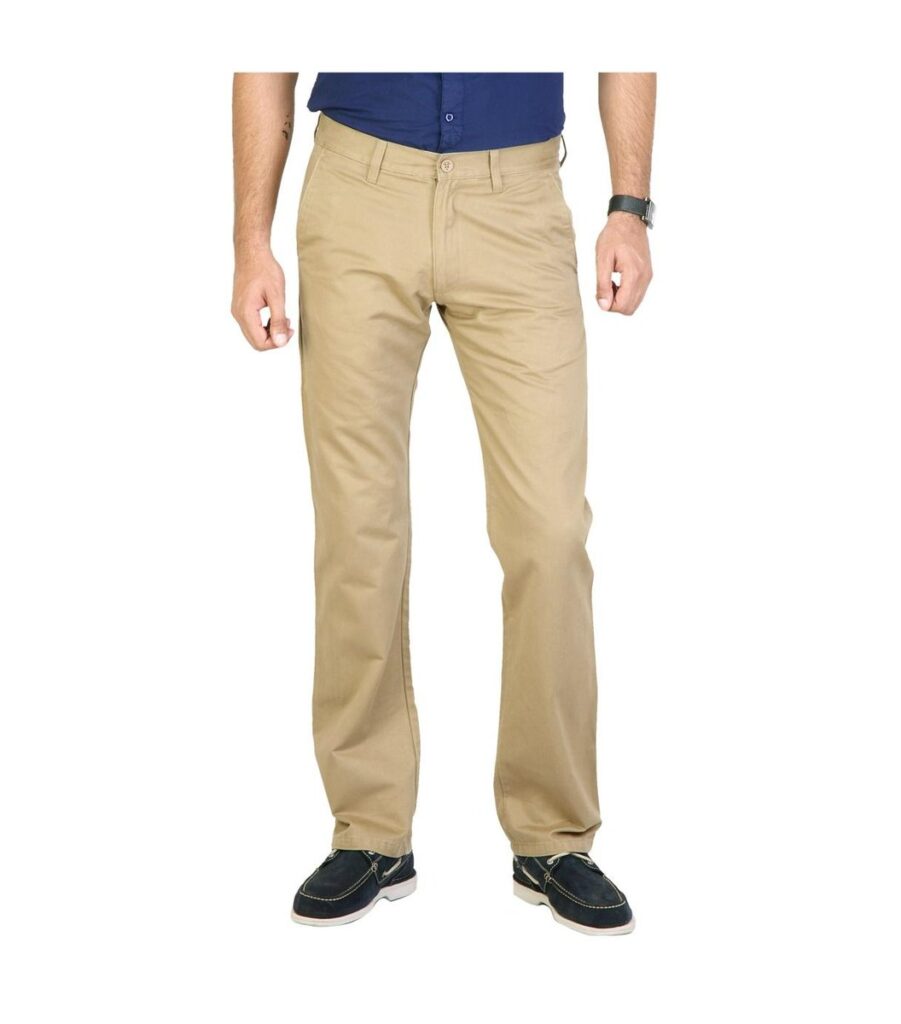 Classic Chinos Khaki Trousers