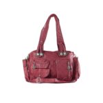 Classic Maroon Handbag