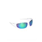 Coated Sporty Wrap Sunglasses